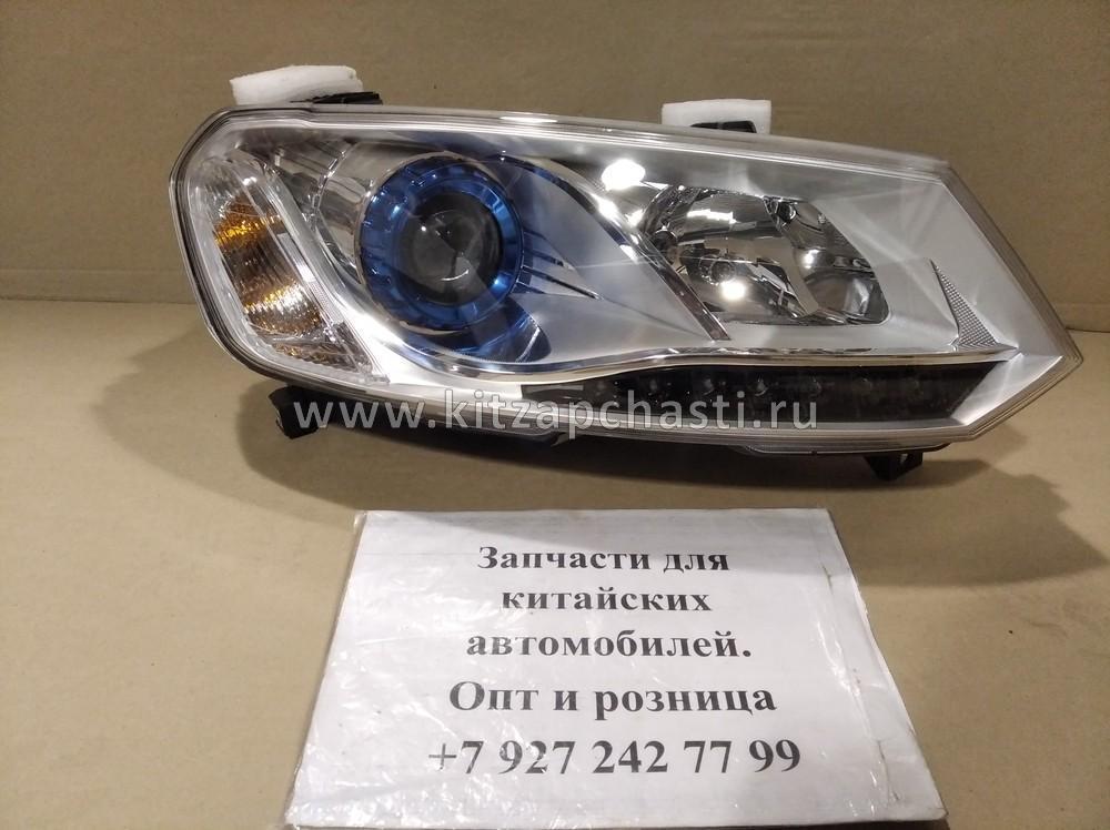 Фара правая ксеноновая с дхо Zotye T600  1.5 4121020009-B11